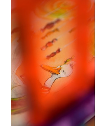 Chilled Goose in Sweet Kingdom - Original Hand-Painted Watercolor Illustration A4