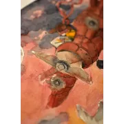 Young Aviator's Dream – Original Watercolor Illustration, 26x36cm